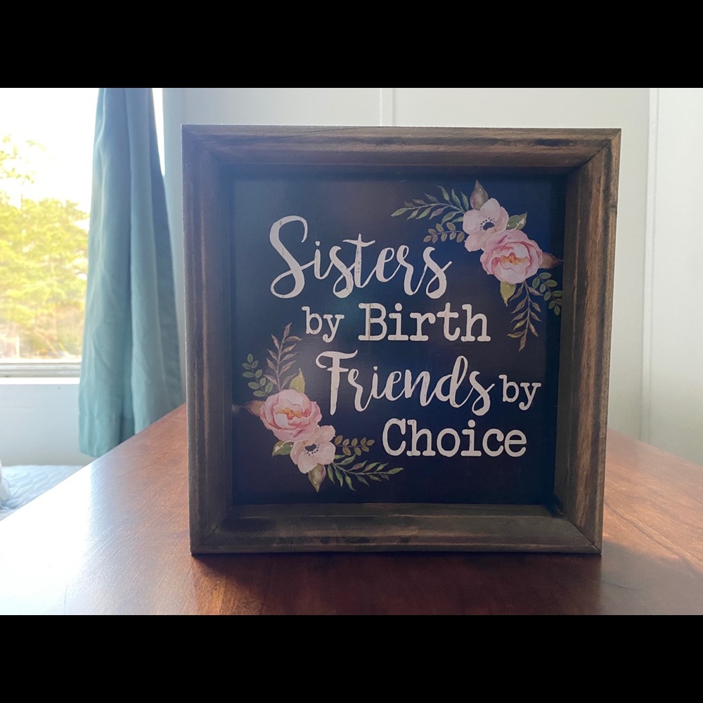 Sister 8 x 8 Wall Art